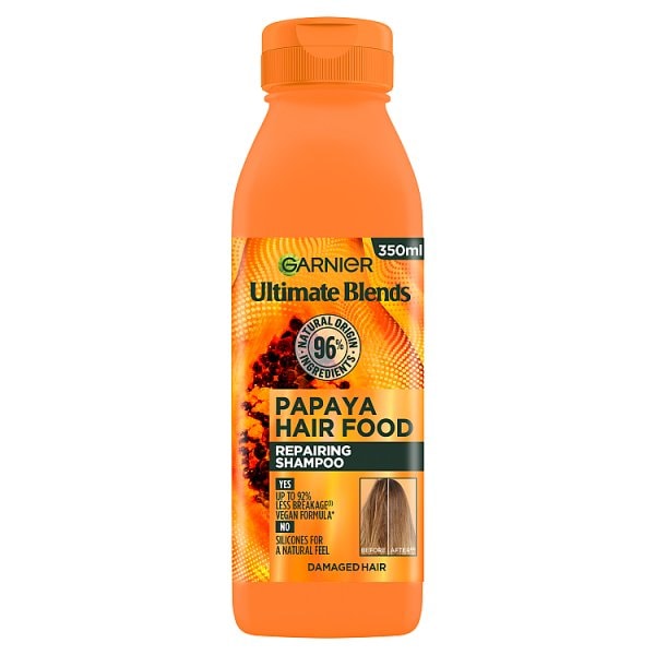 Garnier Ultimate Blends Unisex Repairing Papaya Hair Food Papaya Shampoo 350Ml