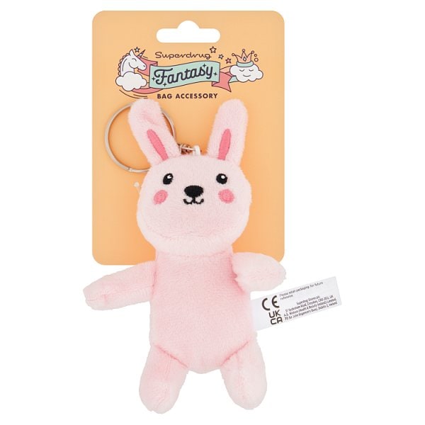 Fantasy Unisex Kids Keychain Plush Bunny