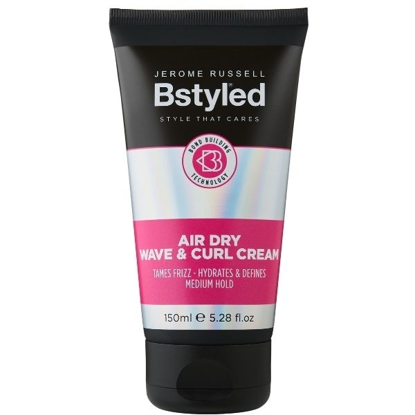 Jerome Russell Unisex Cream Bstyled Air Dry Wave And Curl 150Ml