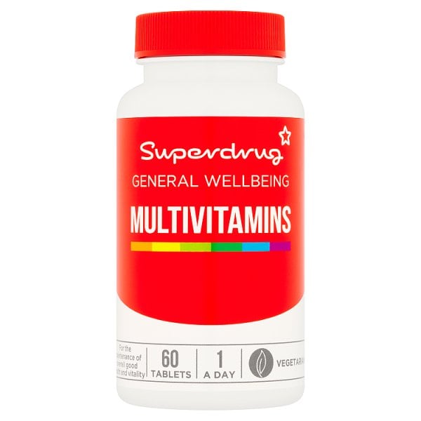 Superdrug Unisex Multi-Vitamins 60S