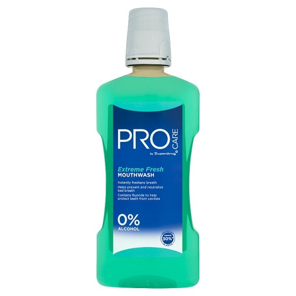 Procare Men's Fresh Breath Mouthwash 500Ml