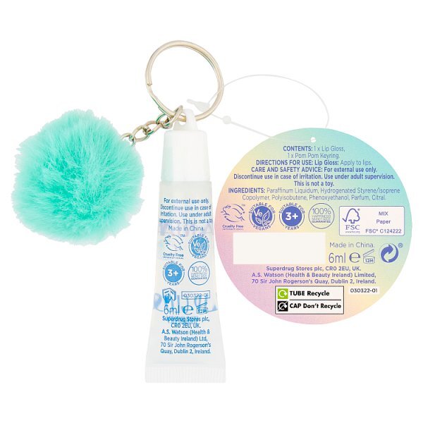 Superdrug Fantasy Lip Gloss Accessories and Lifestyle Superdrug