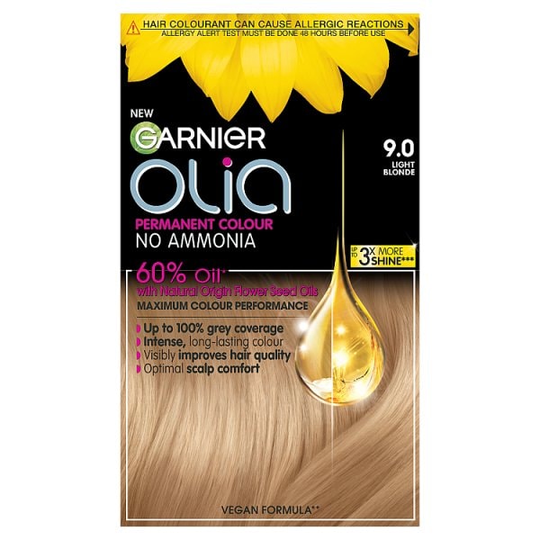 Garnier Olia Unisex Light Blonde 9.0 Permanent Hair Dye