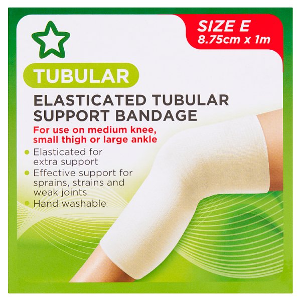Superdrug Unisex Tubular Bandage Size E 8.5Cm X 1M