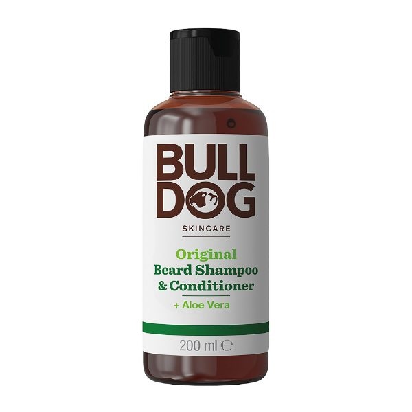 Bulldog Men's Skincare Original Beard Shampoo & Conditioner 200Ml