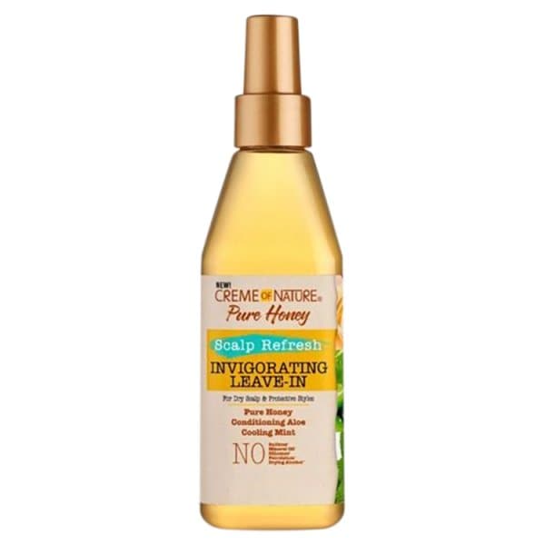 Crème Of Nature Unisex Pure Honey Scalp Refresh Leave-In Conditioner 236Ml