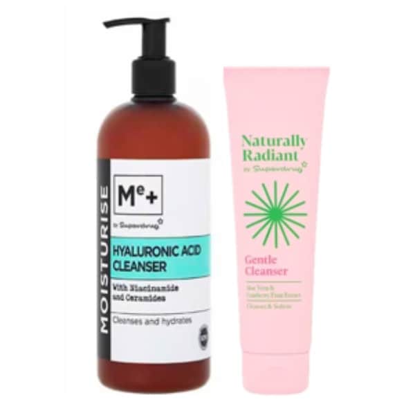 Naturally Radiant Unisex Dry Skin Cleanse & Moisturise Bundle