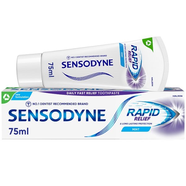 Sensodyne Unisex Rapid Relief Original Sensitive Toothpaste 75Ml
