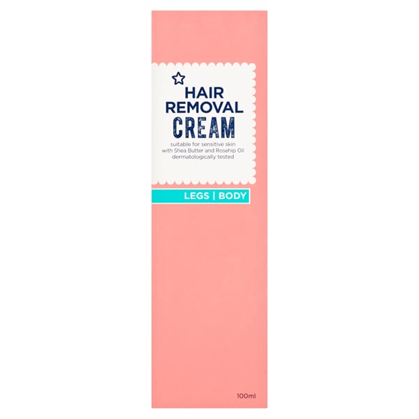 Superdrug Women's Cream Sensitive Hair Removal 100Ml