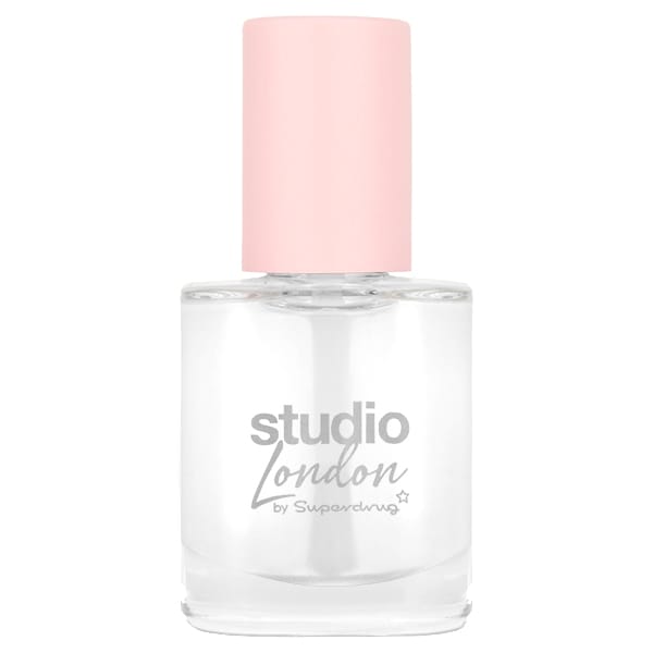 Superdrug Studio London Clear Top Coat Nail Polish