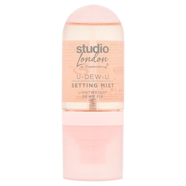 Superdrug Studio London Unisex Mini Setting Mist Dewy 60Ml