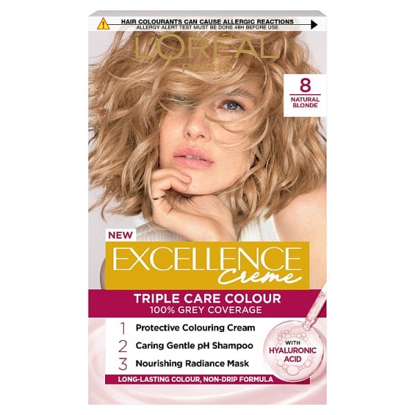 L'oréal Paris Unisex 8 Natural Blonde L'oréal Excellence Crème