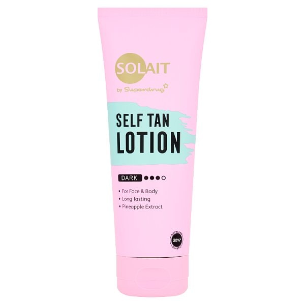 Solait Unisex Orange Self Tan Lotion Dark 200Ml