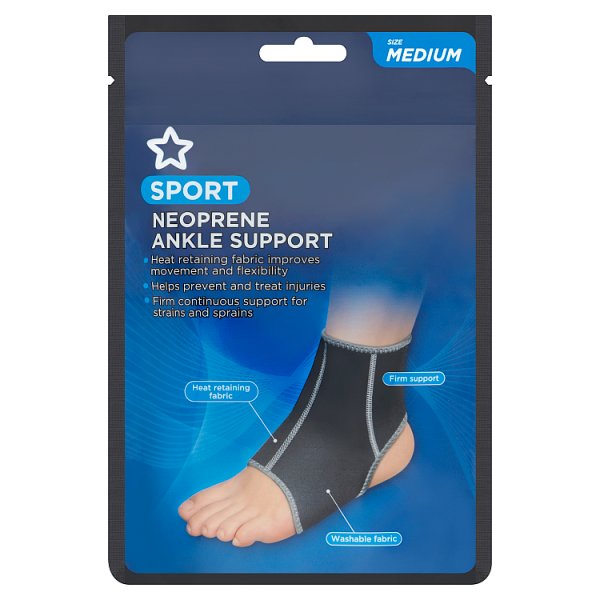 Superdrug Men's Neoprene Ankle Support Medium
