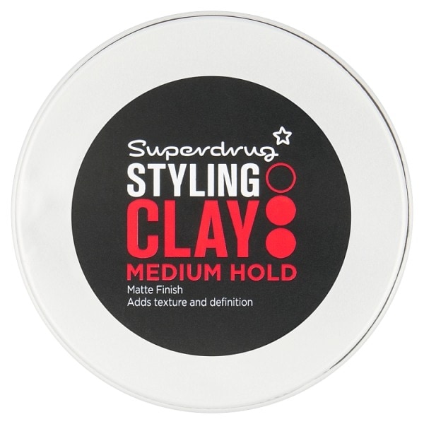 Superdrug Men's Hair Clay 75Ml