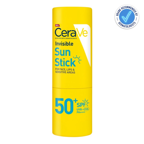 CeraVe Invisible Sun Stick SPF 50 for all skin types with 3 essential ceramides 8g
