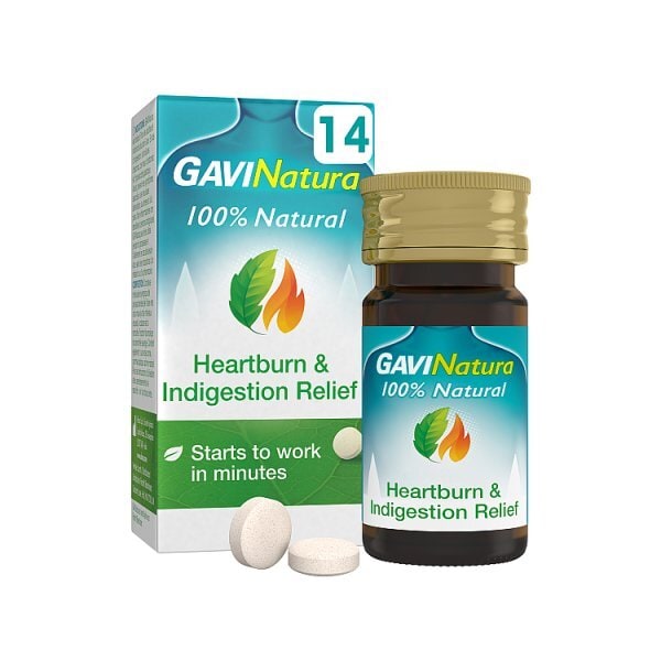GaviNatura Heartburn and Indigestion Relief Tablets 14s Health