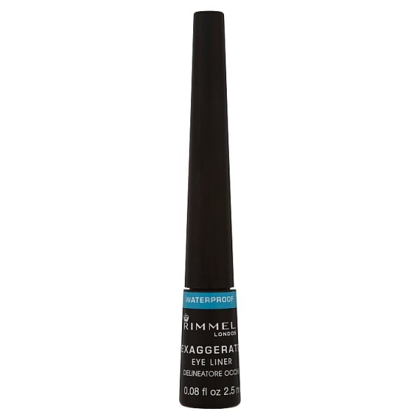 Rimmel Exaggerate Waterproof Liquid Eyeliner Black