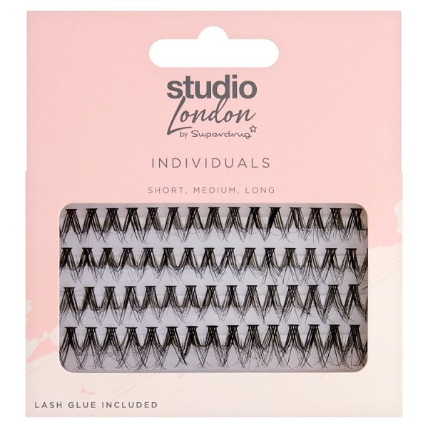 Superdrug Studio London Unisex White Lash Individuals
