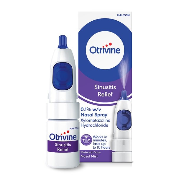Otrivine Unisex Sinusitis Relief Nasal Spray 10Ml