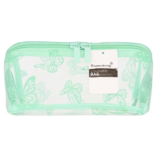 Superdrug Unisex Y2k Butterfly Expandable Cosmetic Bag