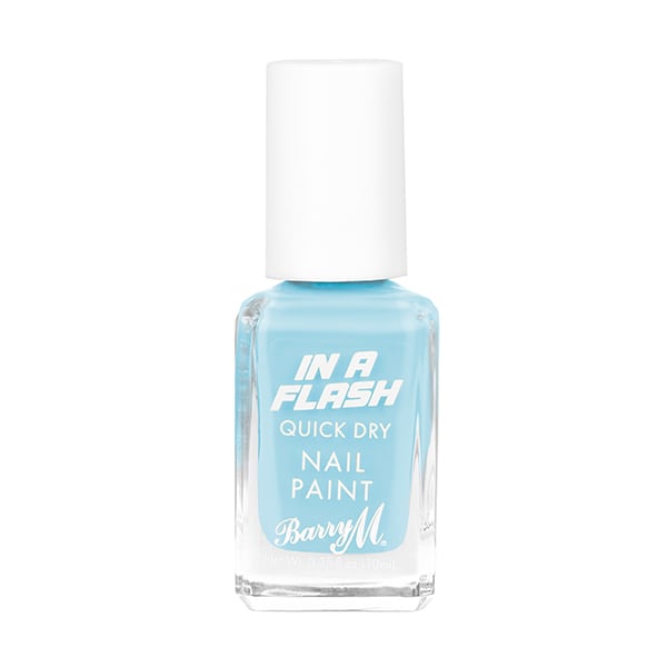 Barry M In A Flash Quick Dry Nail Paint - Speedy Sky Blue