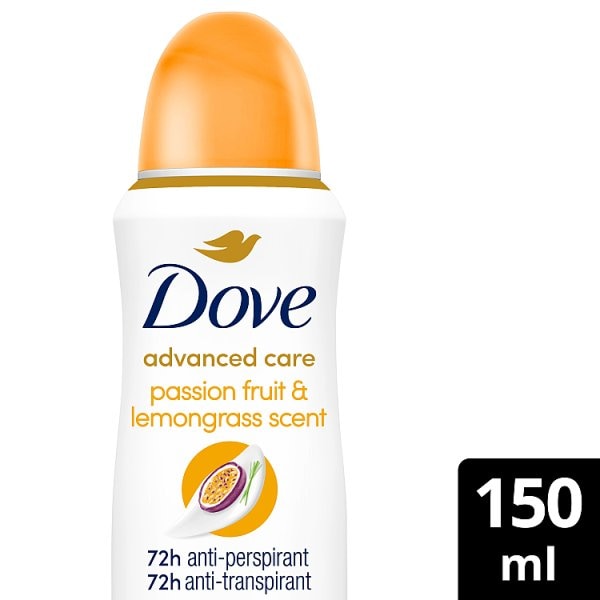 Dove Women's Advanced Care Passion Fruit Anti-Perspirant Aerosol 150Ml