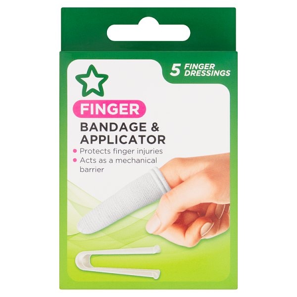 Superdrug Unisex Finger Bandage And Applicator