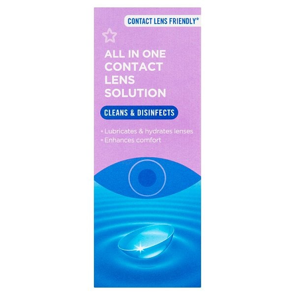 Superdrug Unisex All In One Contact Lens Solution 360Ml