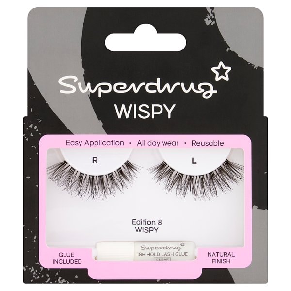 Superdrug Unisex Natural Wispy Lashes