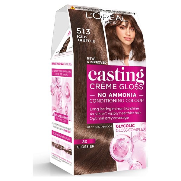 L'oréal Paris Unisex 513 Iced Truffle L'oréal Casting Crème Gloss Hair Dye