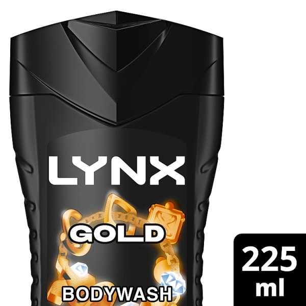 Lynx Men's Gold Bodywash Shower Gel 225Ml