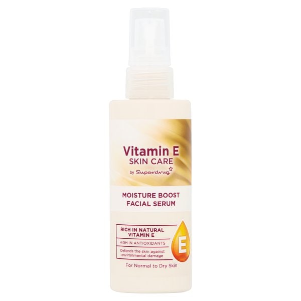 Vitamin E Unisex By Superdrug Moisturise Boost Facial Serum 100Ml
