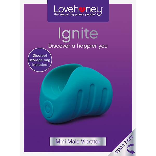 Lovehoney Unisex Aqua Ignite 20 Function Mini Male Vibrator