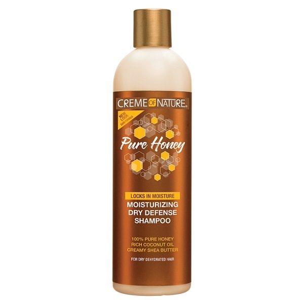 Crème Of Nature Unisex Pure Honey Moisturising Dry Defense Shampoo 355Ml