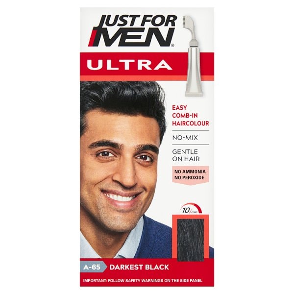 Just For Men Men's Darkest Black Just For Ultra Hair Colour - A65