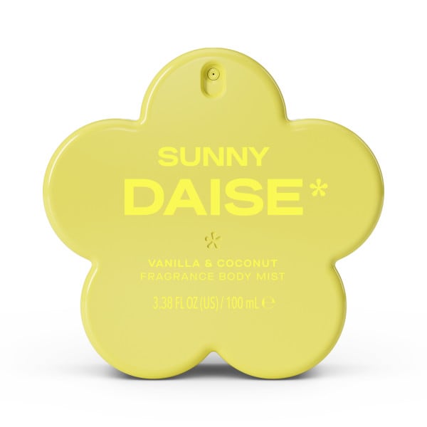 Daise Women's White Fragrance Body Mist Sunny Vanilla & Coconut 100Ml