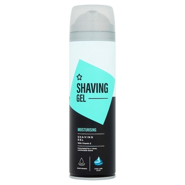 Superdrug Men's Moisturising Shaving Gel 200Ml