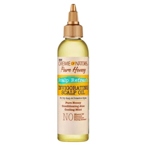 Crème Of Nature Unisex Pure Honey Scalp Refresh Invigorating Scalp Oil 118Ml