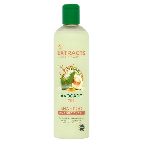 Superdrug Unisex Extracts Avocado Oil Shampoo 400Ml