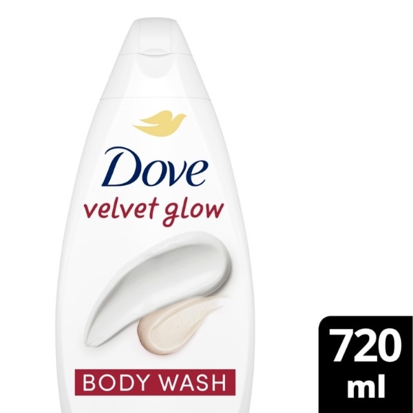 Dove Velvet Glow Body Wash 720ml