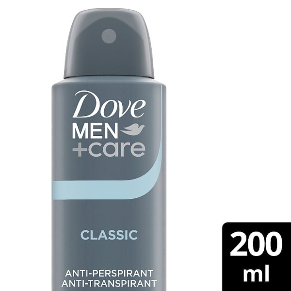Dove Men's +Care Anti-Perspirant Aerosol Deodorant Classic 200Ml