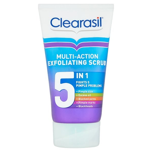 Clearasil 5-in-1 Multi-Action Exfoliating Face Scrub 150ml