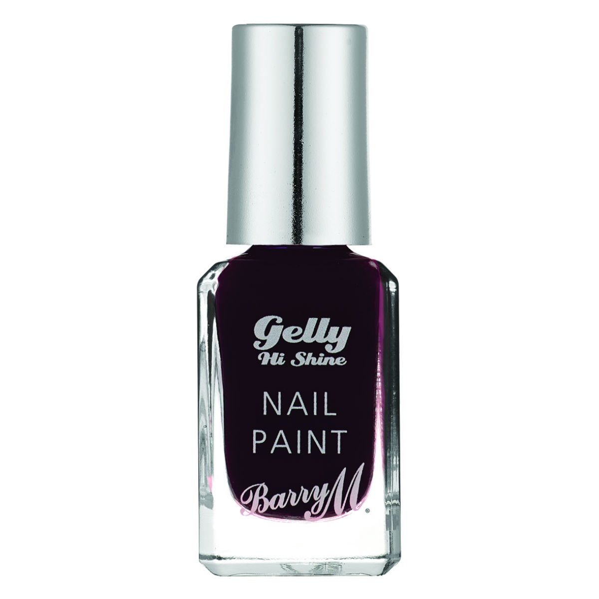 Barry M Gelly Nail Paint Midnight - Black Cherry