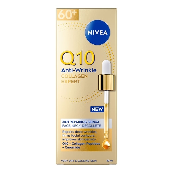 Nivea Q10 Anti-Wrinkle Collagen 3-in-1 Face Serum 30ml