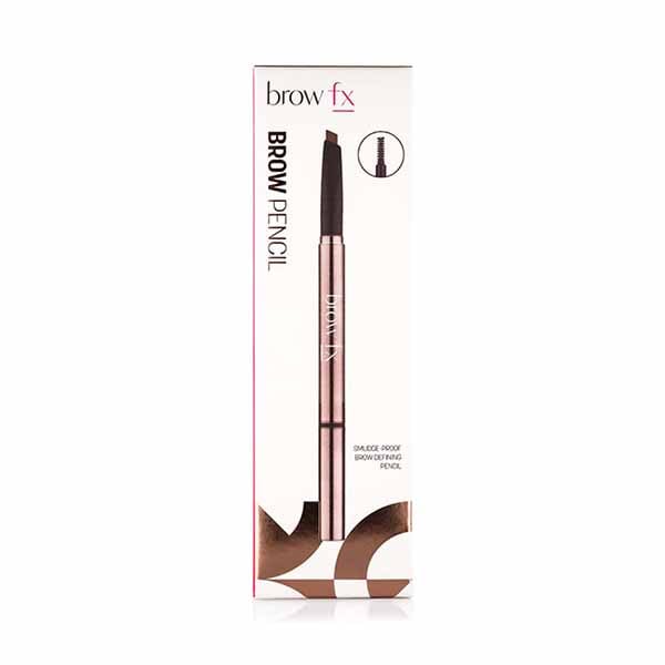 Brow Fx - Eyebrow Pencil And Grooming Brush Warm Dark Brown