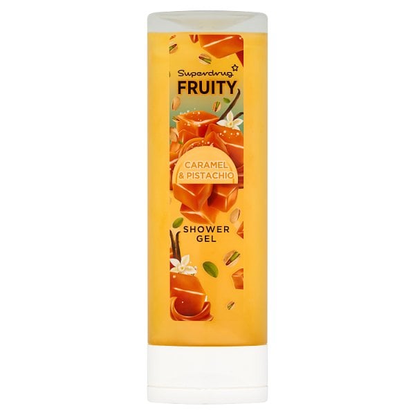 Superdrug Unisex Fruity Salted Caramel & Pistachio Shower Gel 250Ml