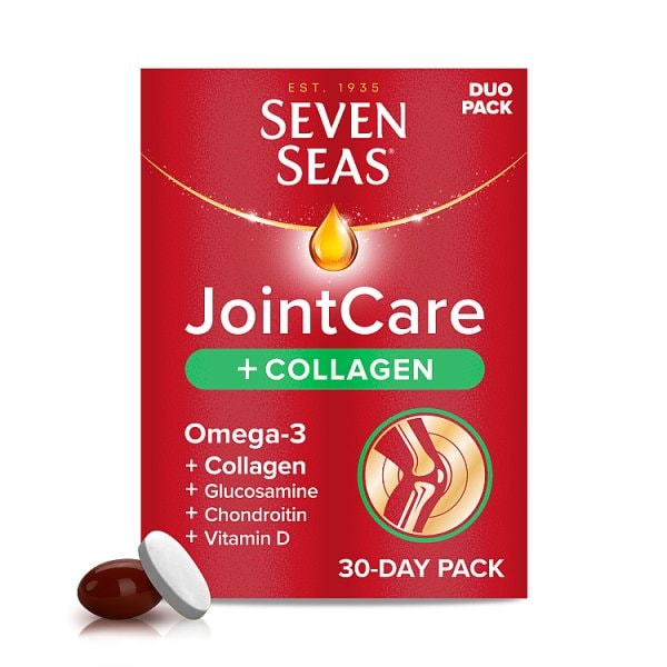 Seven Seas Unisex Jointcare Collagen - Duo Pack(30 Capsules+30 Tablets)