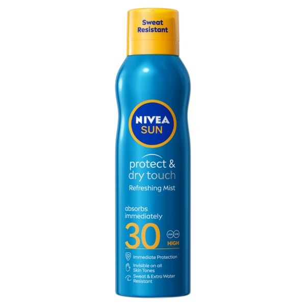 NIVEA SUN Cooling Sun Cream Mist SPF 30 Protect & Refresh 200ml