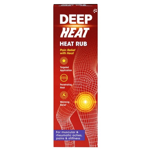 Deep Heat Unisex Effective Pain Relief Heat Rub 100G